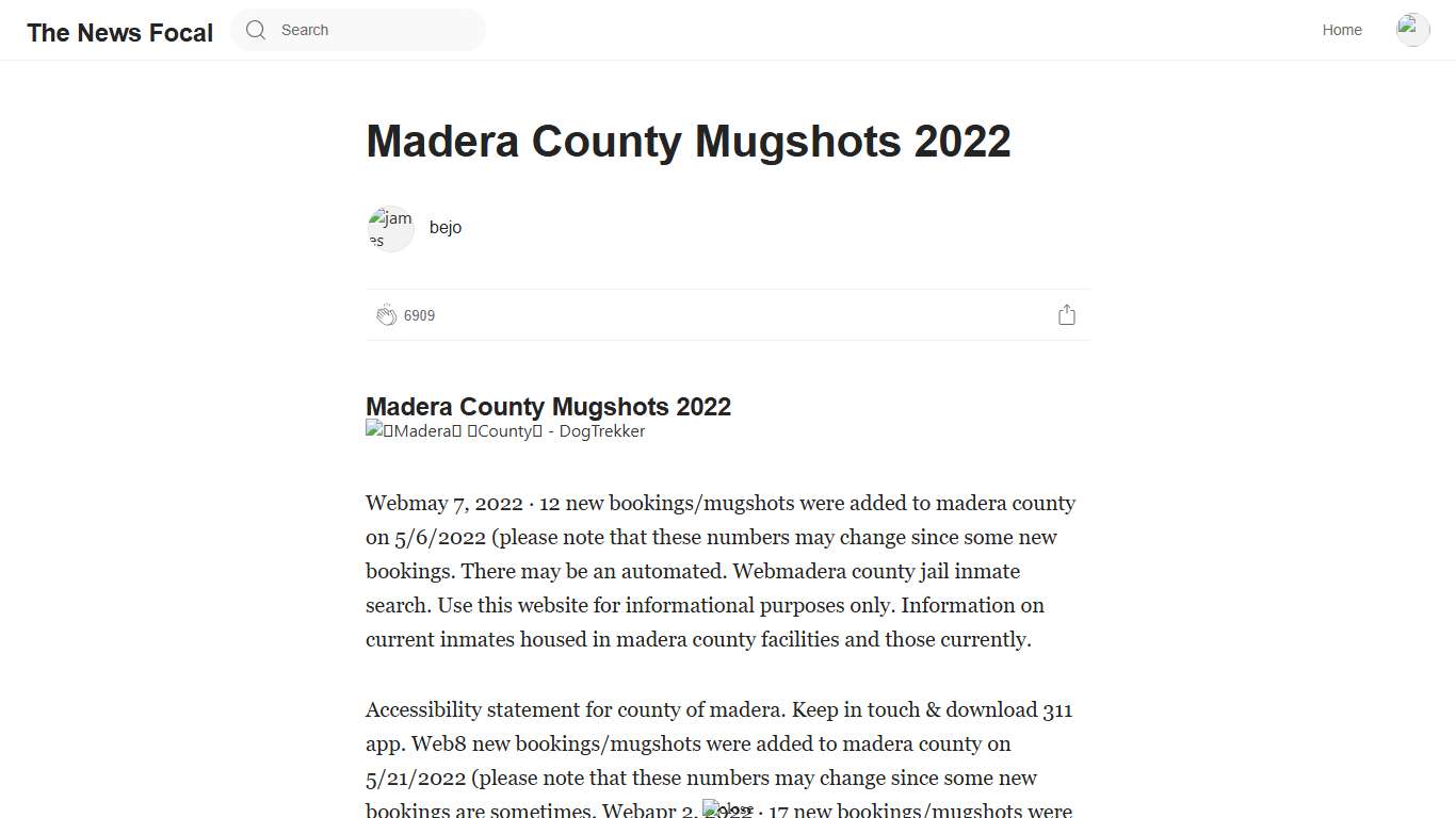 Madera County Mugshots 2022